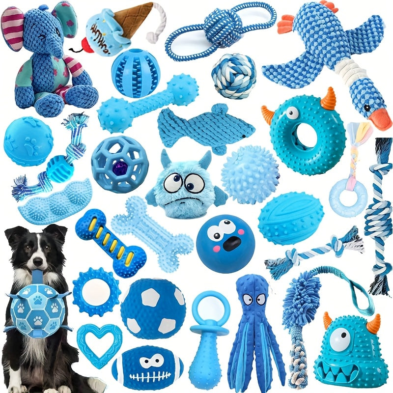 Series Dog Chew Toy Set (16pcs)