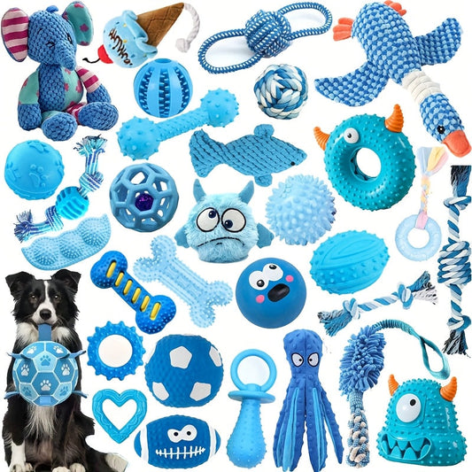 Series Dog Chew Toy Set (16pcs)